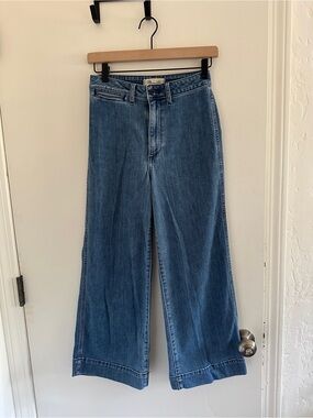 Madewell Emmett Wide-Leg Crop Jeans